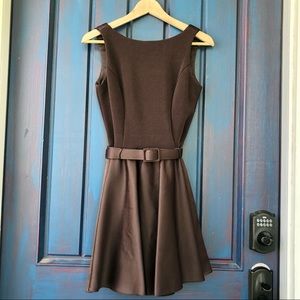 Vintage Scott McClintock Mini Satin Low Back Dress